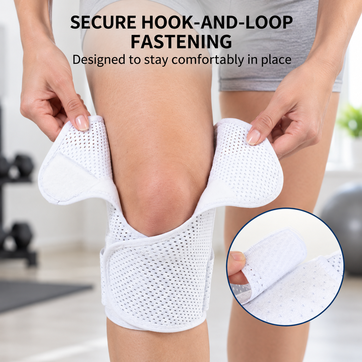 Functional Knee Brace with Side Stabilisers