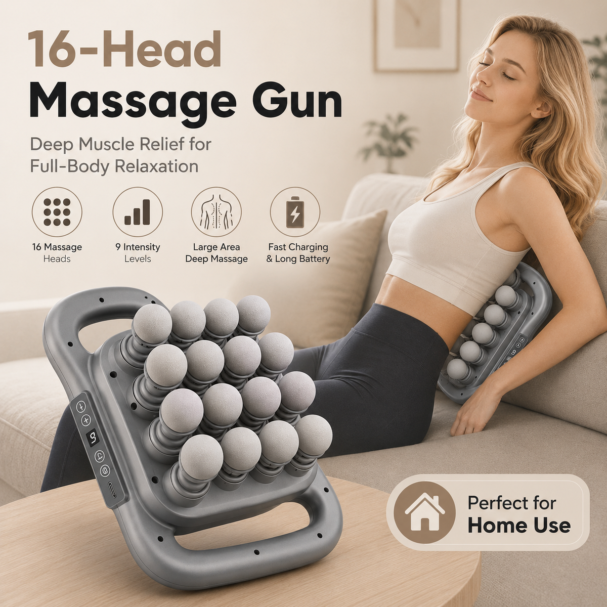 16-Head Full-Body Massager