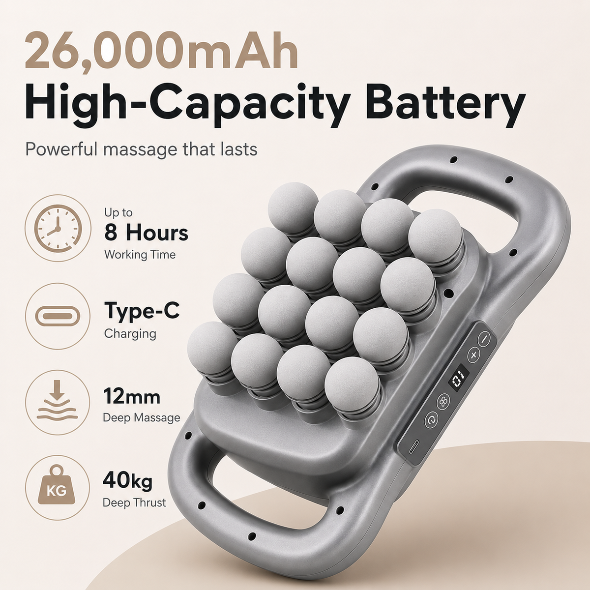 16-Head Full-Body Massager