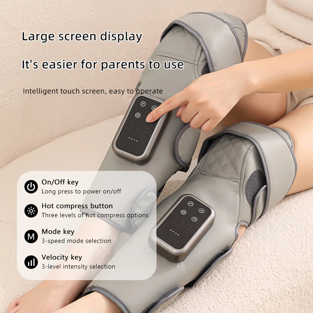 Air Compression Leg Massager - Calf Recovery Sleeves